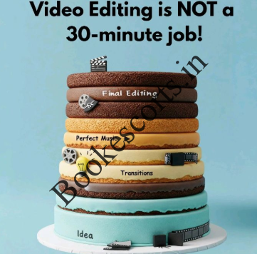 Video editing is not a 30-minute job.