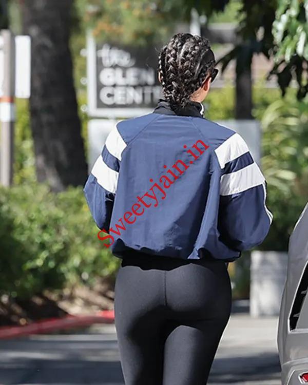 Lori Harvey Balenciaga Track Jacket